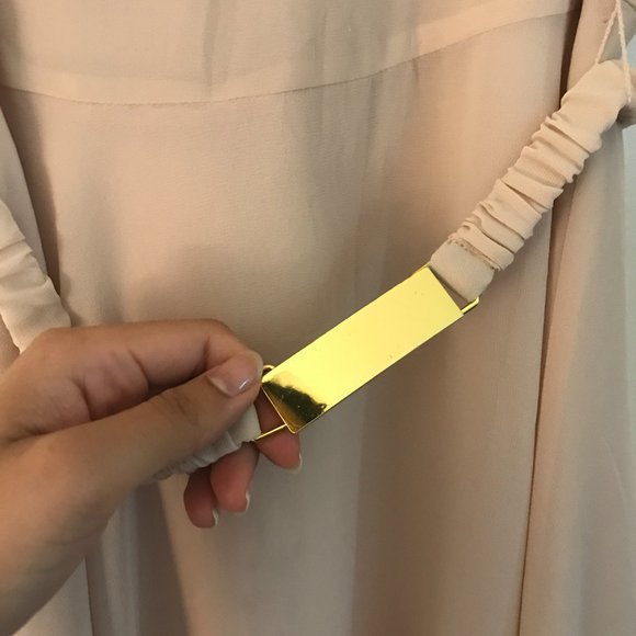 Blush pink dress size 4 H&M - Picture 3 of 7